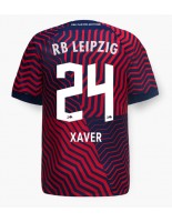 RB Leipzig Xaver Schlager #24 Venkovní Dres 2023-24 Krátký Rukáv